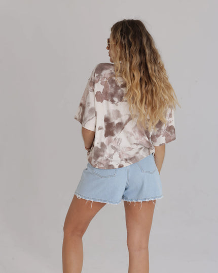 Jeansowe spodenki krótkie z wysokim stanem Classic Denim