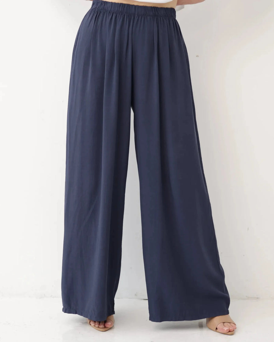 SPODNIE LEO GRANATOWE