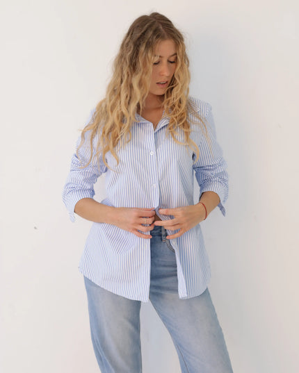 Koszula Stripe Classic niebieska w paski