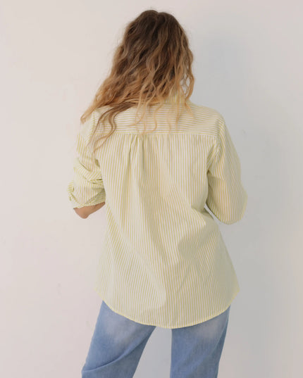 Koszula Stripe Classic żółta w paski