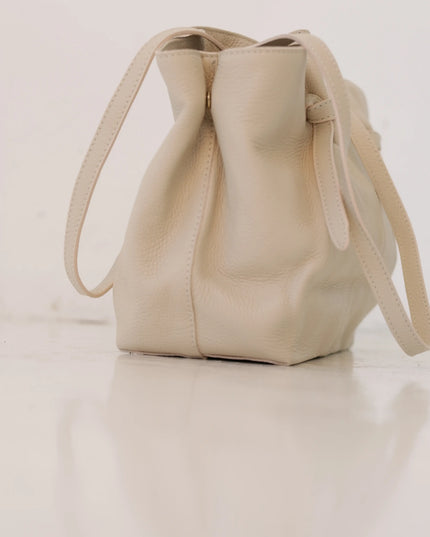 Torebka damska skóra naturalna shopperka Soft Leather Bag beżowa