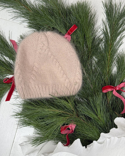 CZAPKA ARCTIC 60% ANGORA BEŻ - BLUMANIA