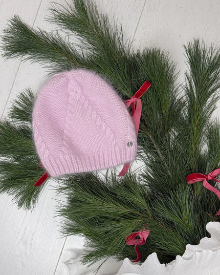 CZAPKA ARCTIC 60% ANGORA RÓŻ - BLUMANIA