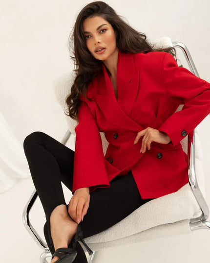MARYNARKA SCARLA CZERWONA