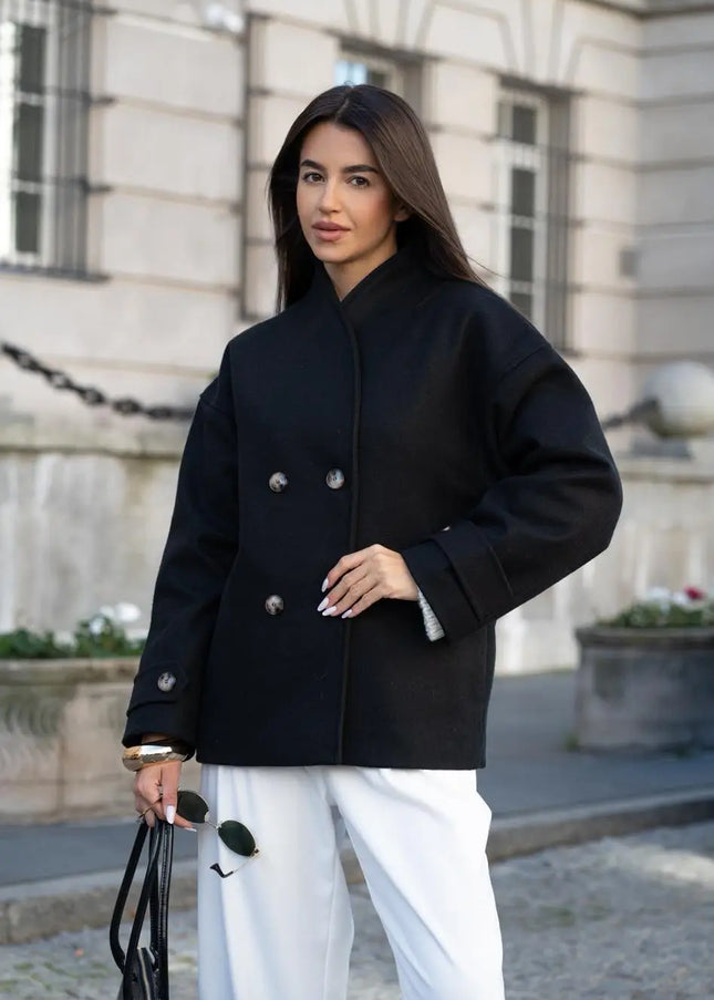 PŁASZCZ TITO CZARNY