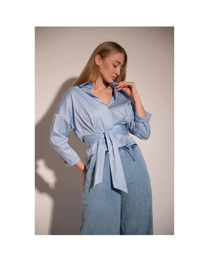 KOSZULA LUNA NIEBIESKA