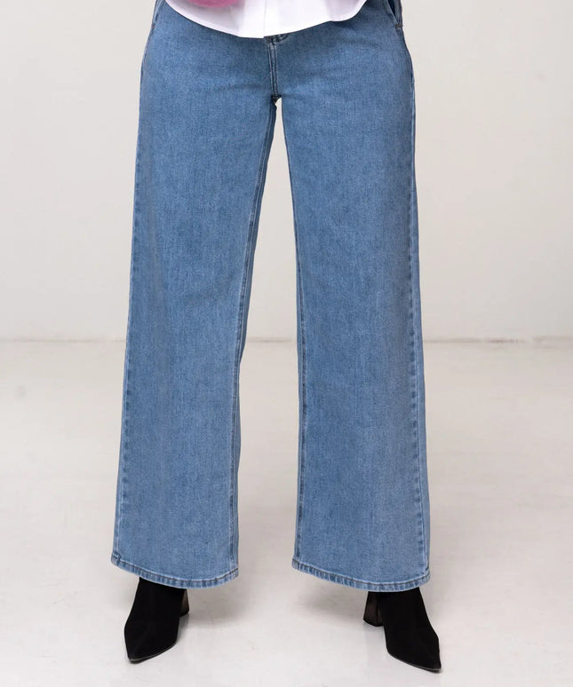 SPODNIE DENIM WIDE LEG M.SARA