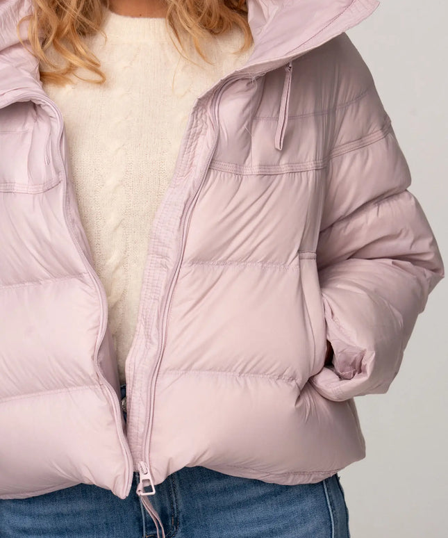 KURTKA LIVIA PUCHOWA RÓŻOWA