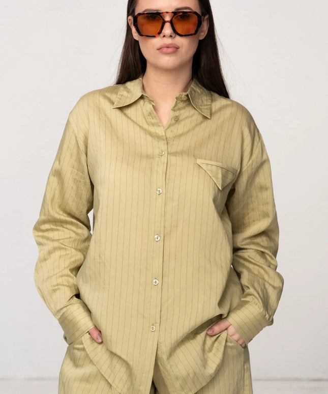 KOSZULA LINDA ZIELONA