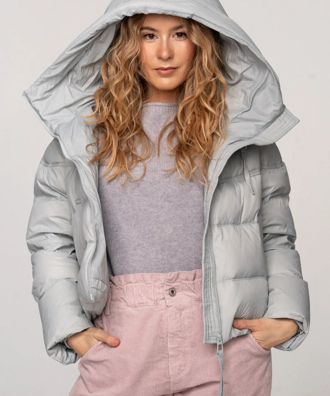 KURTKA LIVIA MIĘTOWA PUCHOWA