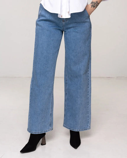 SPODNIE DENIM WIDE LEG M.SARA