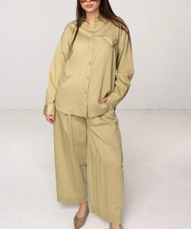 SPODNIE LINDA ZIELONE