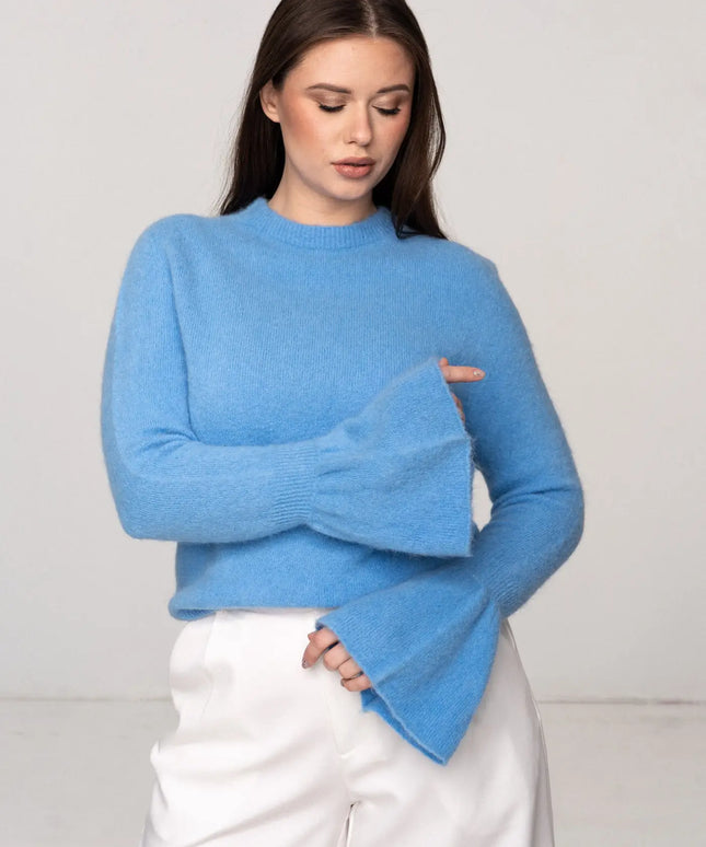 SWETER JOY NIEBIESKI 30% BABY ALPAKA