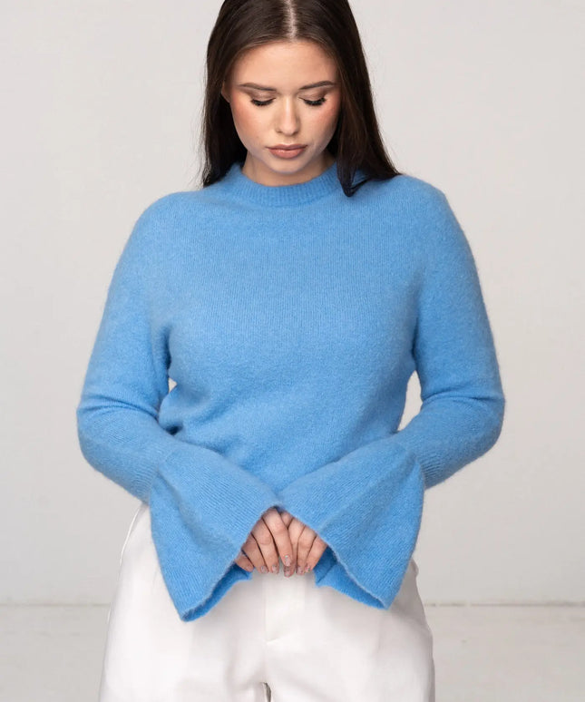 SWETER JOY NIEBIESKI 30% BABY ALPAKA