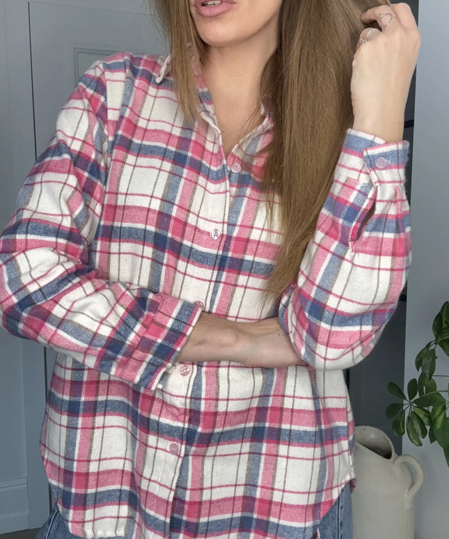 KOSZULA NICOL W KRATĘ