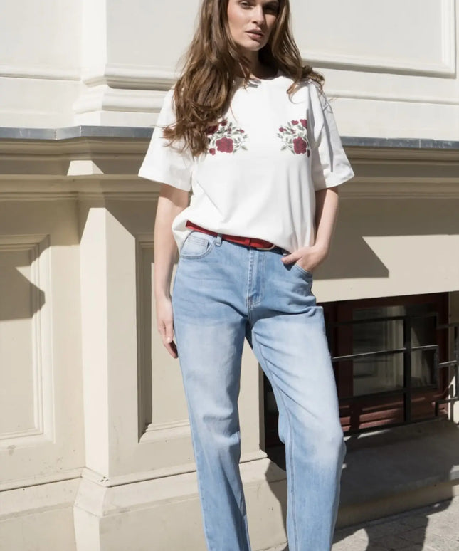 T-shirt Lemonada Rose Biały