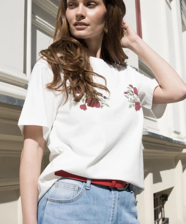 T-shirt Lemonada Rose Biały