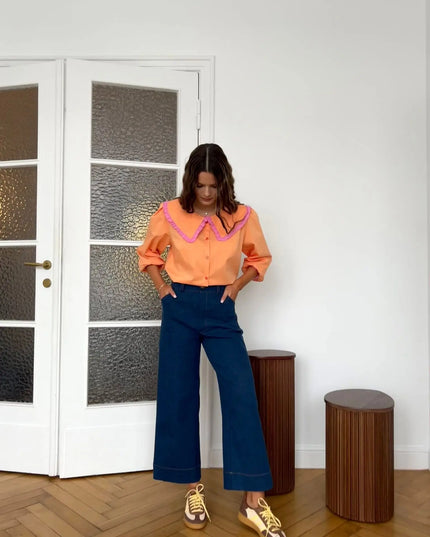 KOSZULA SOPHIE POMARAŃCZOWA