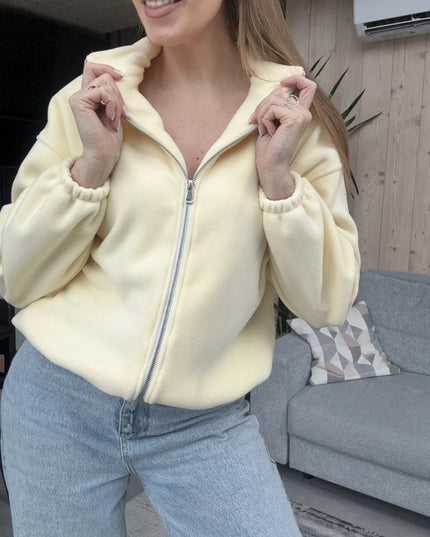 BLUZA POLAROWA KYLIE CYTRYNOWA