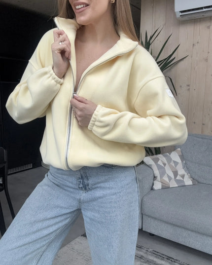 BLUZA POLAROWA KYLIE CYTRYNOWA