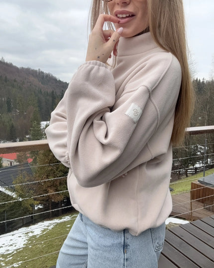 BLUZA POLAROWA KYLIE BEŻOWA
