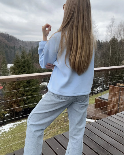 BLUZA POLAROWA KYLIE NIEBIESKA