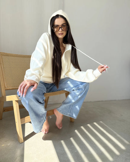 Spodnie dżinsowe niebieski Adrixx Jeans