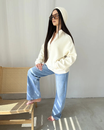 Spodnie dżinsowe niebieski Adrixx Jeans