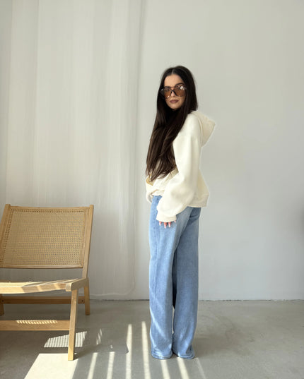 Spodnie dżinsowe niebieski Adrixx Jeans
