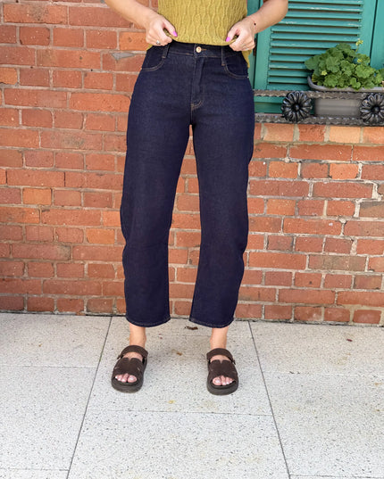 Spodnie Rose denim baloon