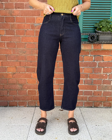 Spodnie Rose denim baloon