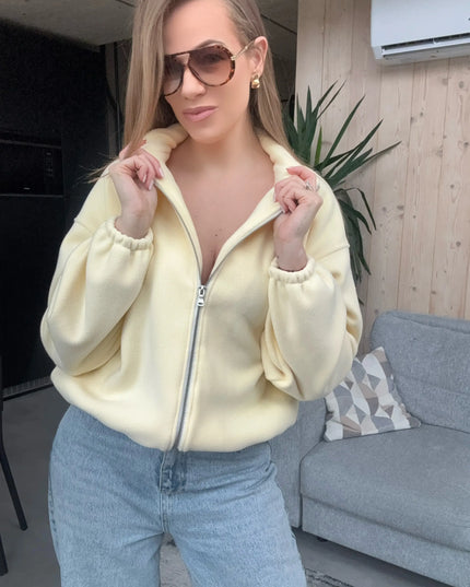 BLUZA POLAROWA KYLIE CYTRYNOWA