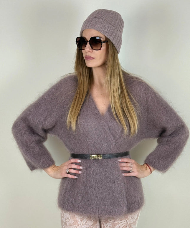 KARDIGAN CARMEN TAUPE - BLUMANIA