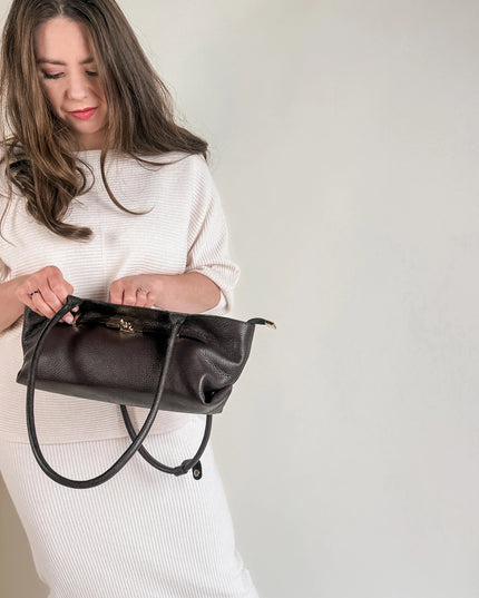 KOMPLET DZIANINOWY DOLCE BEŻOWY - BLUMANIA