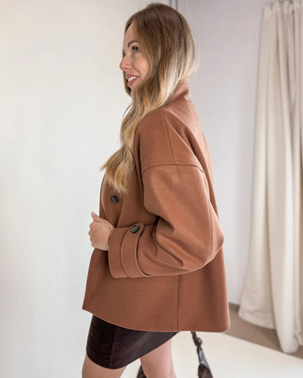 PŁASZCZ TITO CAMEL - BLUMANIA