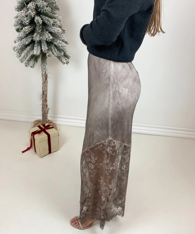 SPÓDNICA MARGOT TAUPE - BLUMANIA