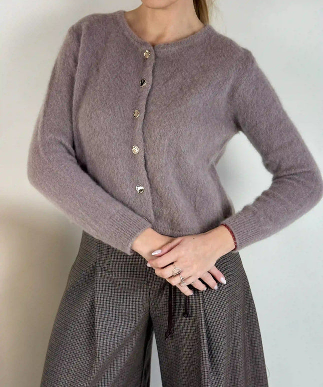 SWETER SANTI TAUPE - BLUMANIA