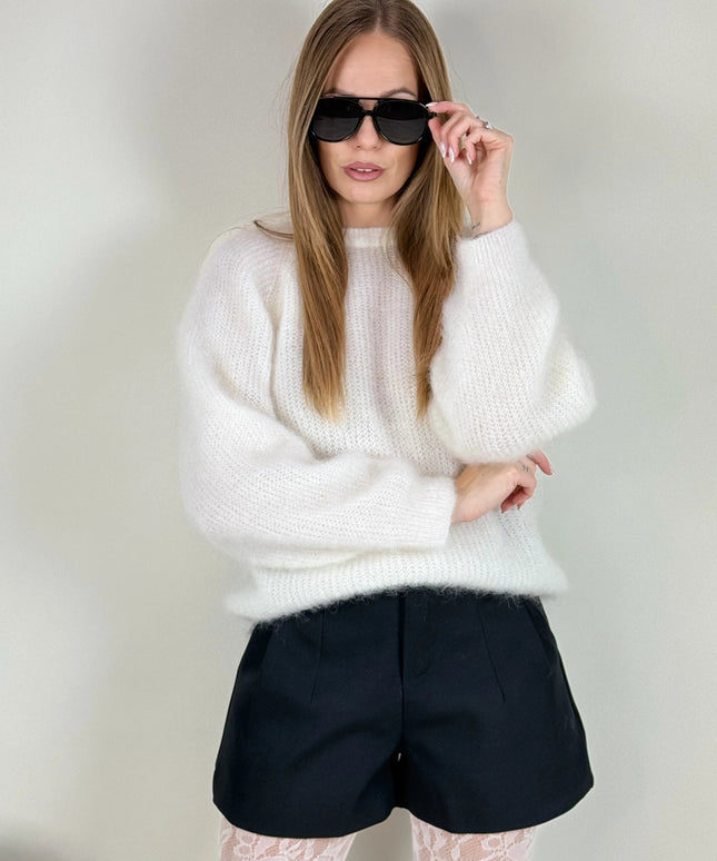 SZORTY RACHEL CZARNE - BLUMANIA