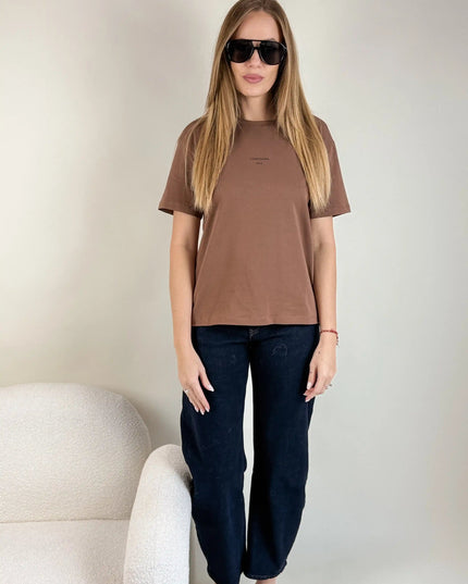 T - SHIRT LEMONADA ATELIER BRĄZOWY - BLUMANIA