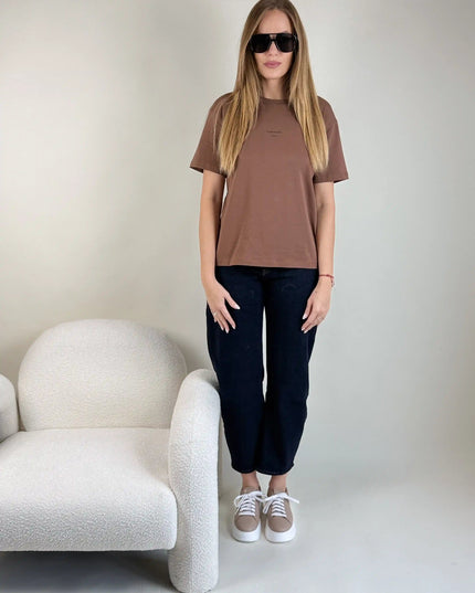 T - SHIRT LEMONADA ATELIER BRĄZOWY - BLUMANIA