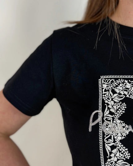 T - SHIRT POUL CZARNY - BLUMANIA