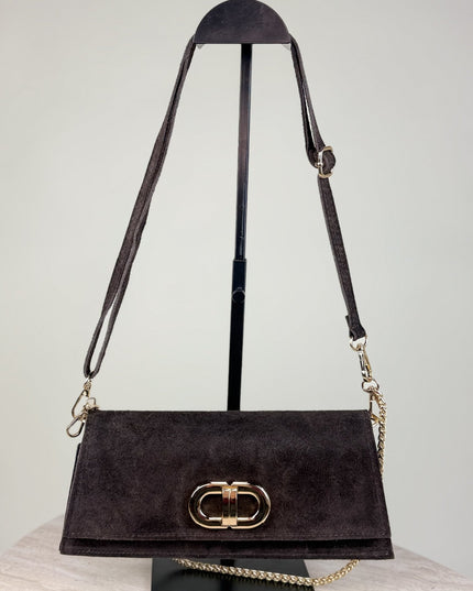 TOREBKA ZE SKÓRY NATURALNEJ BELLA CZEKOLADOWA - BLUMANIA