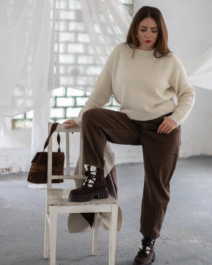 TOREBKA ZE SKÓRY NATURALNEJ JULIET BRĄZOWA - BLUMANIA