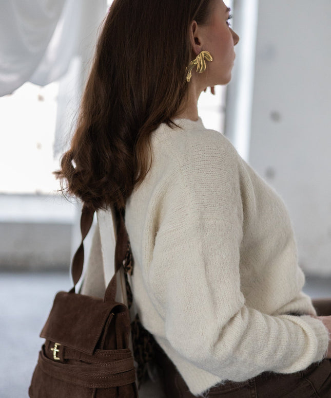 TOREBKA ZE SKÓRY NATURALNEJ JULIET BRĄZOWA - BLUMANIA